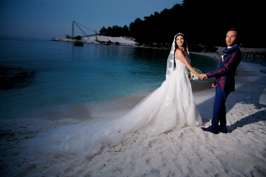 A Wedding Photo Session in Marble Beach, Thassos