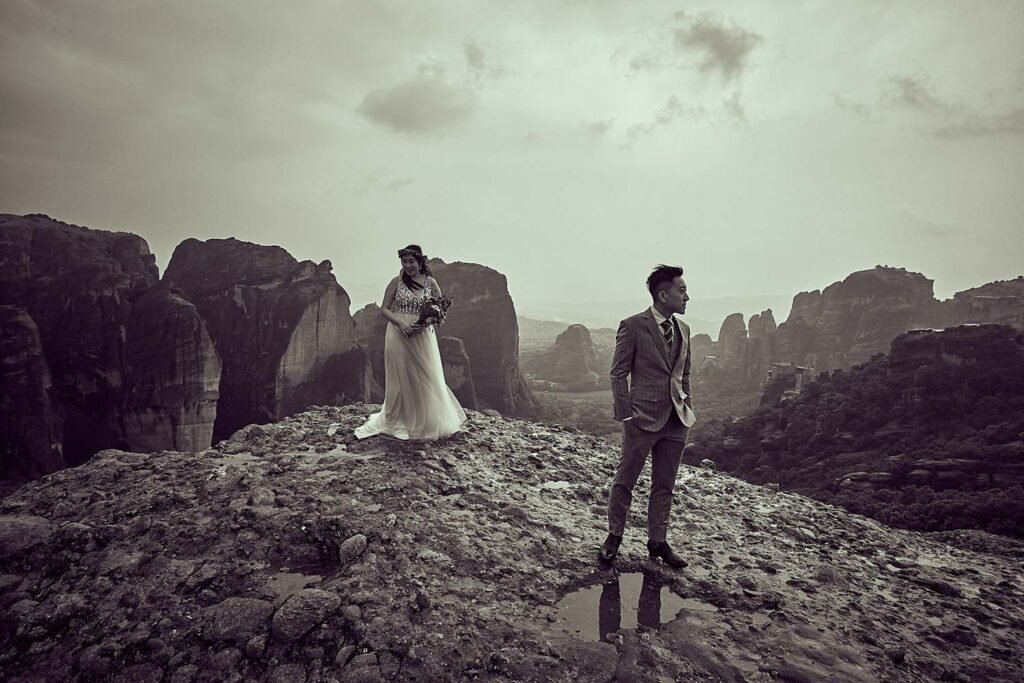 shoulder-season wedding in Greece