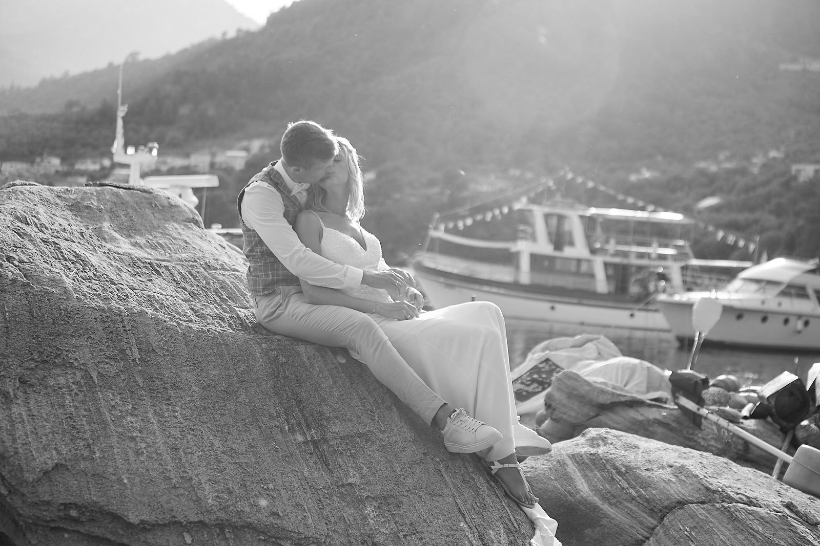 Beachfront wedding Thassos