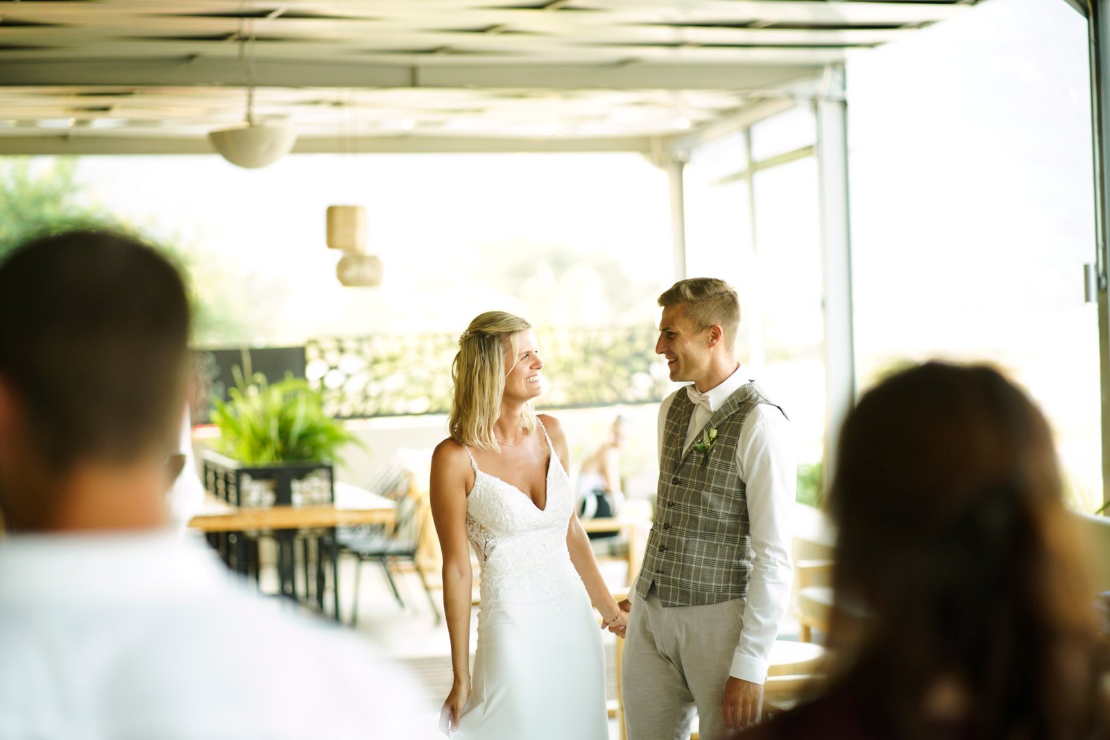 Thassos beach front wedding 