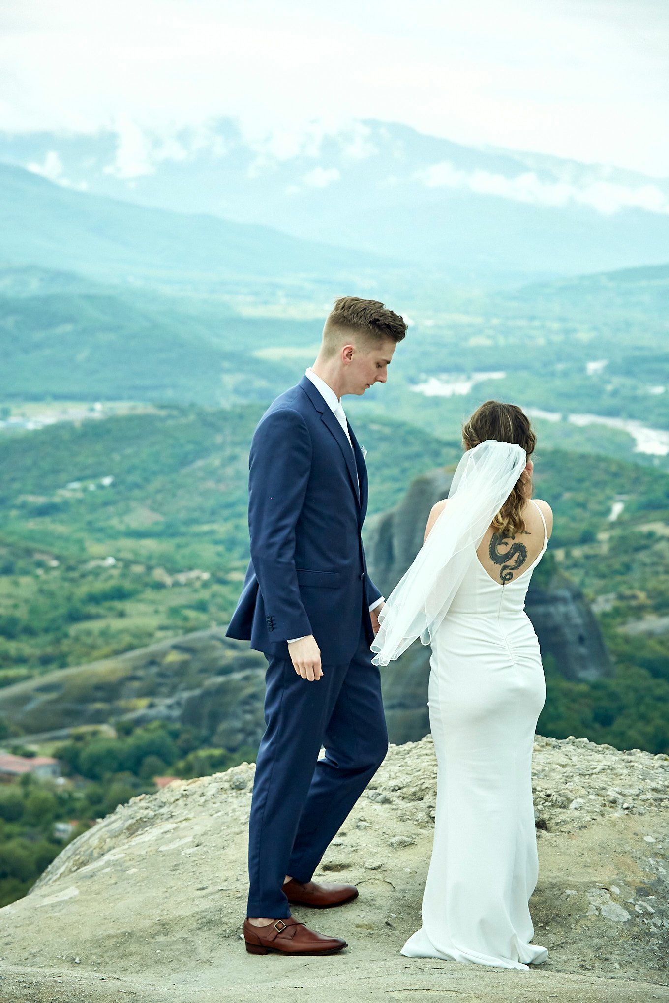 Elopement in Meteora