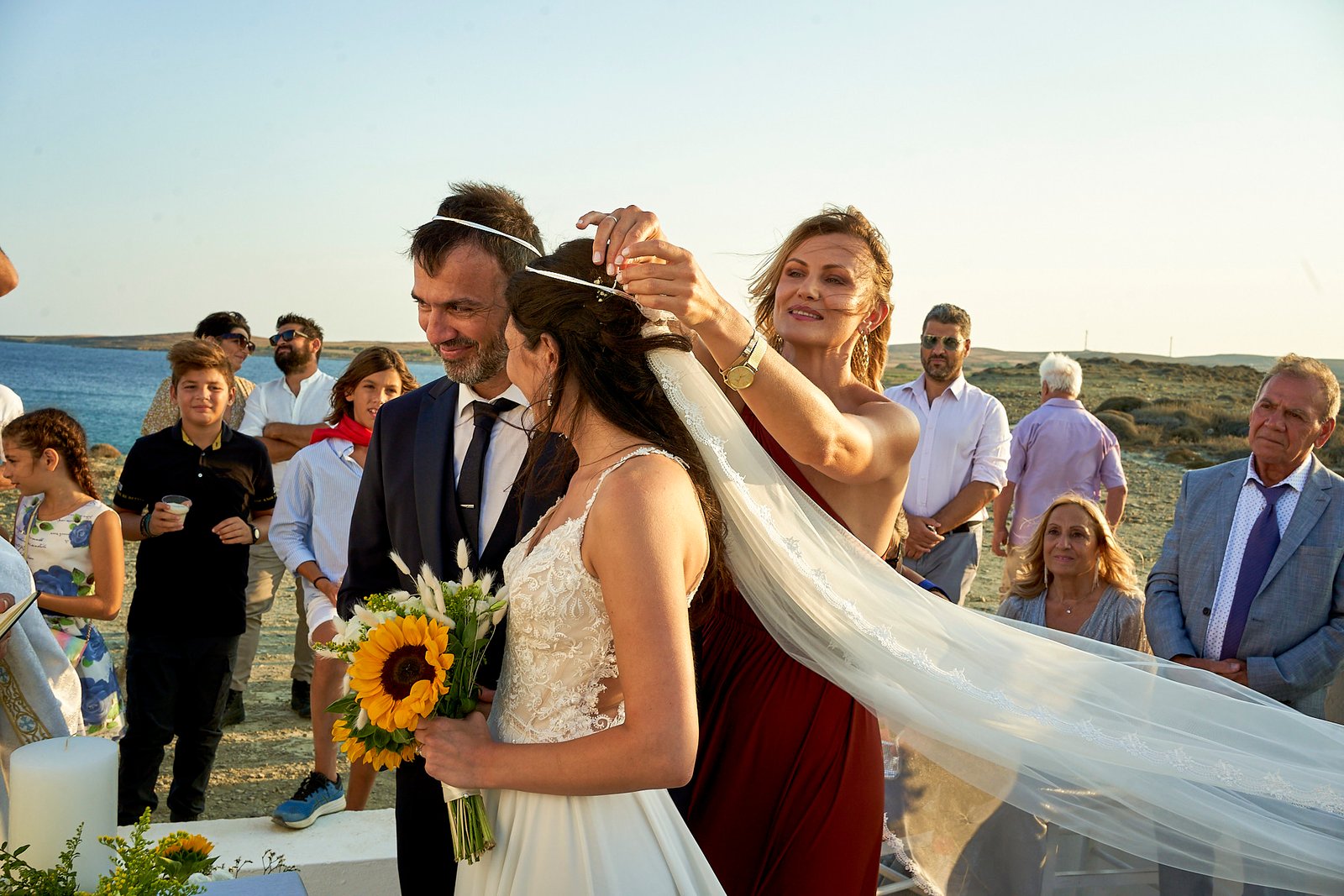 Lemnos Intimate wedding photography