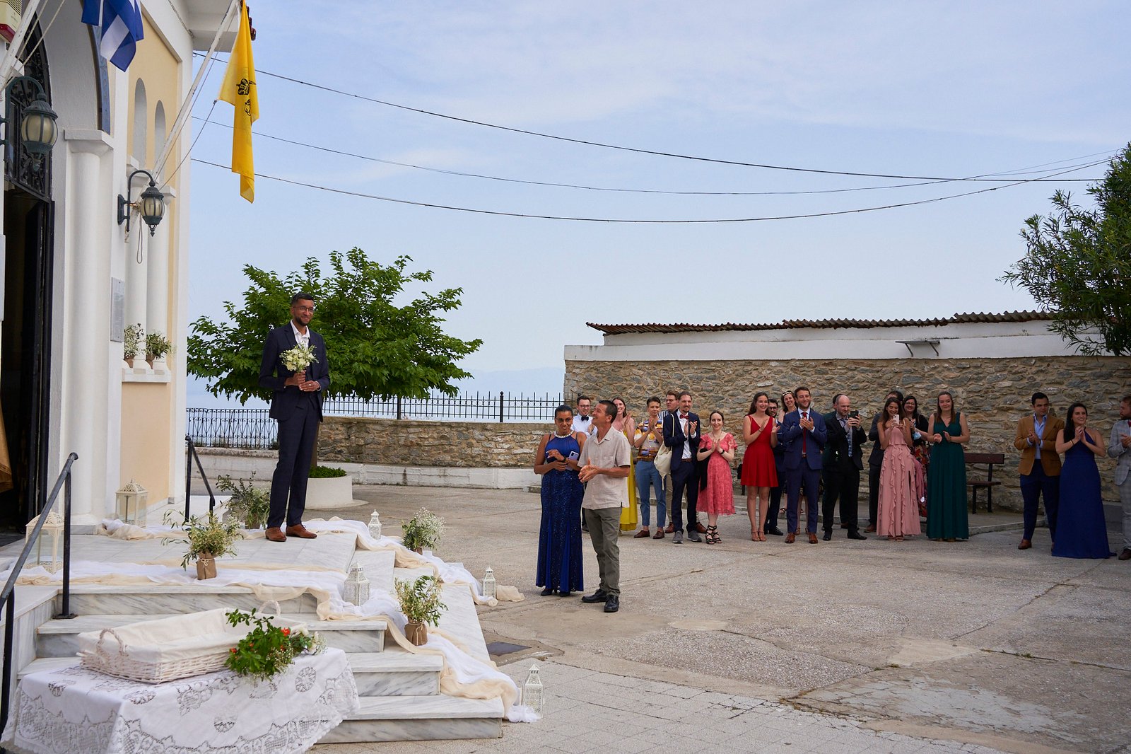 Orthodox wedding at Panagia Church Kavala/ Theotokos Church