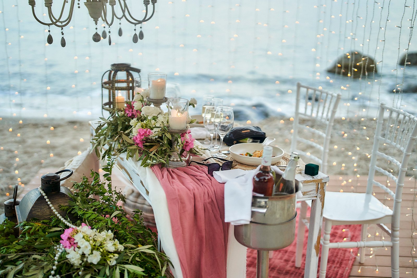 Surprise Beach proposal Greece