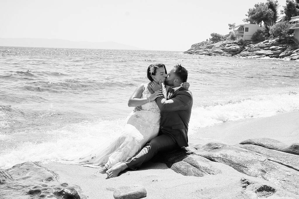 beach wedding photoshoot 