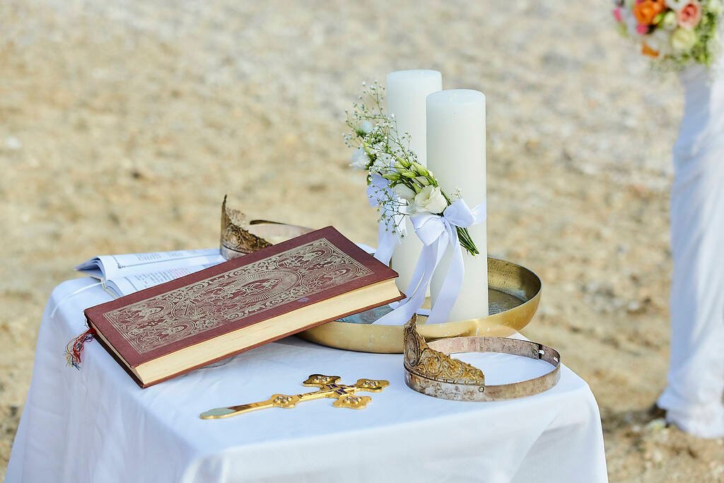 Orthodox Beach wedding