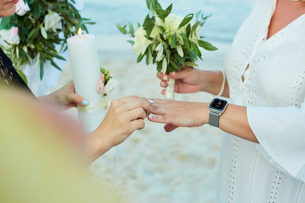 Religious wedding ceremony 