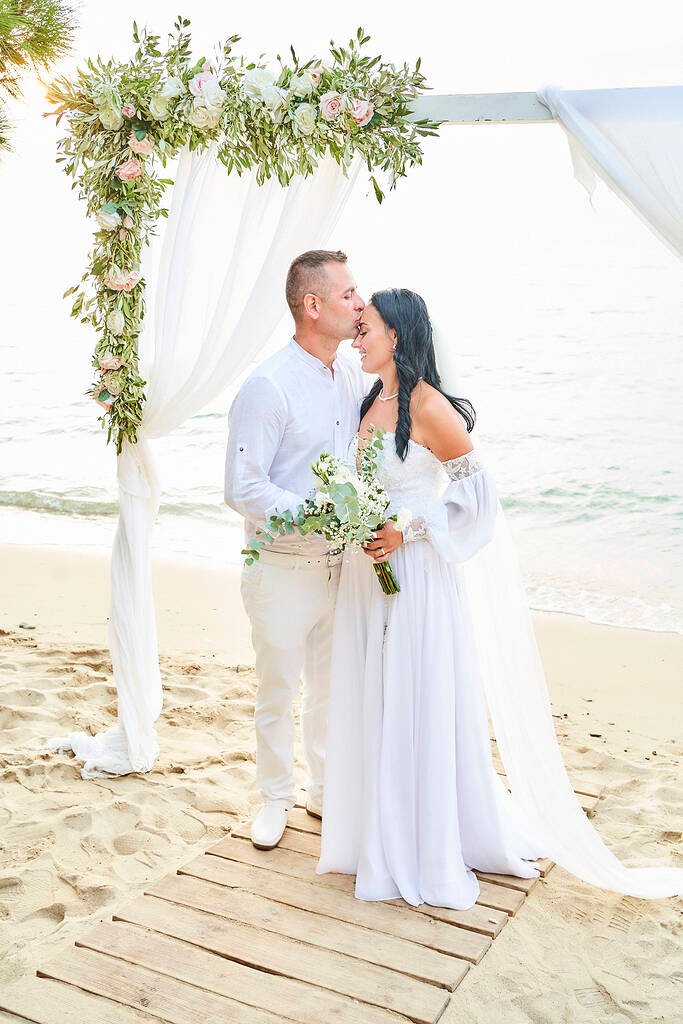 Beachfront Wedding Decor