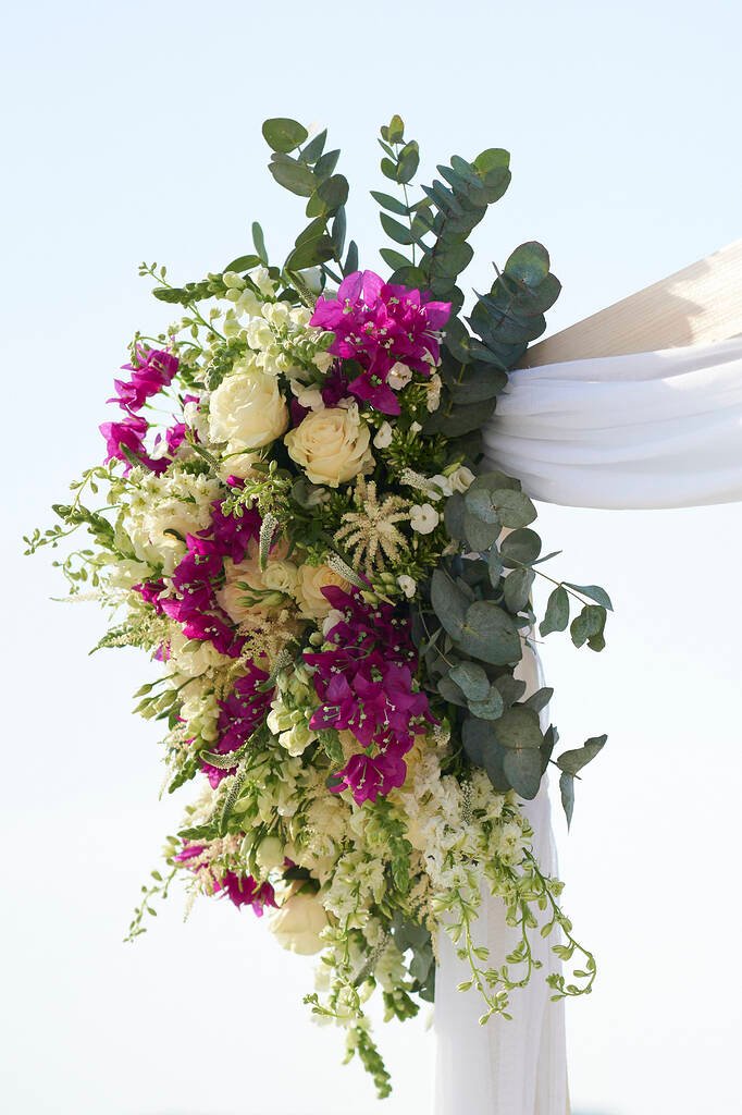 Custom ceremony arch