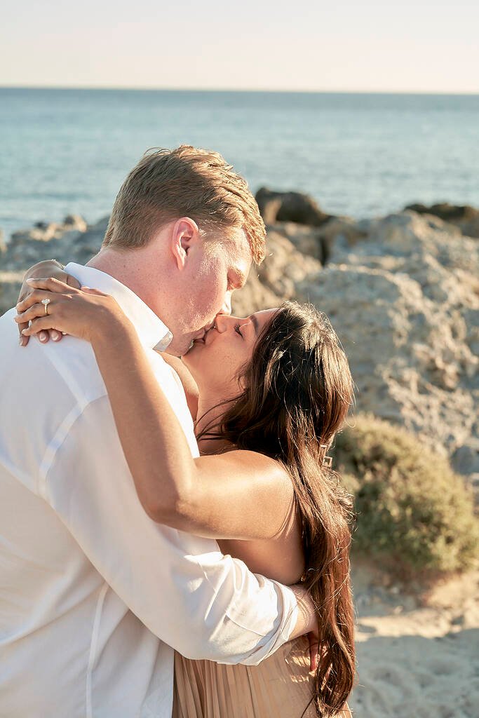 Scenic Greek engagement