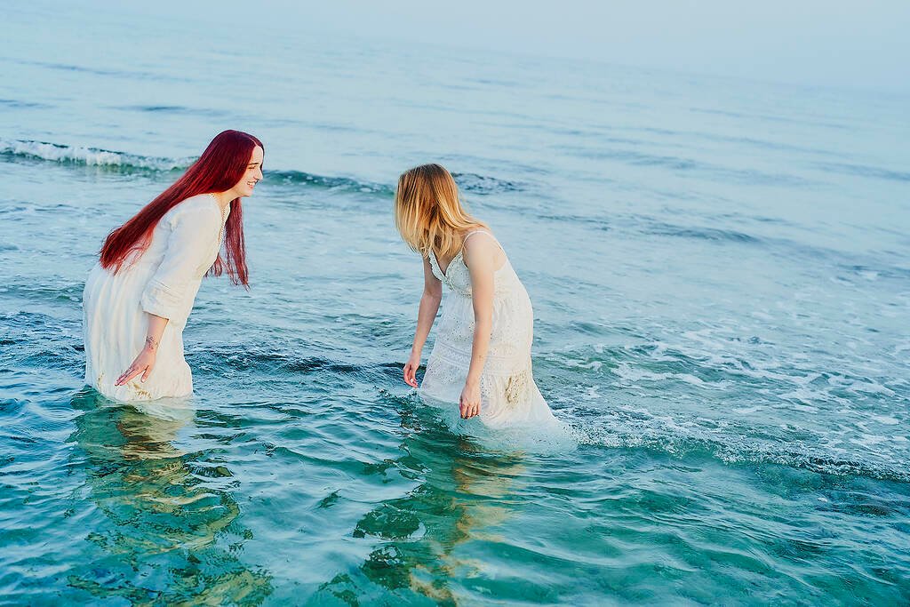 Love on beach