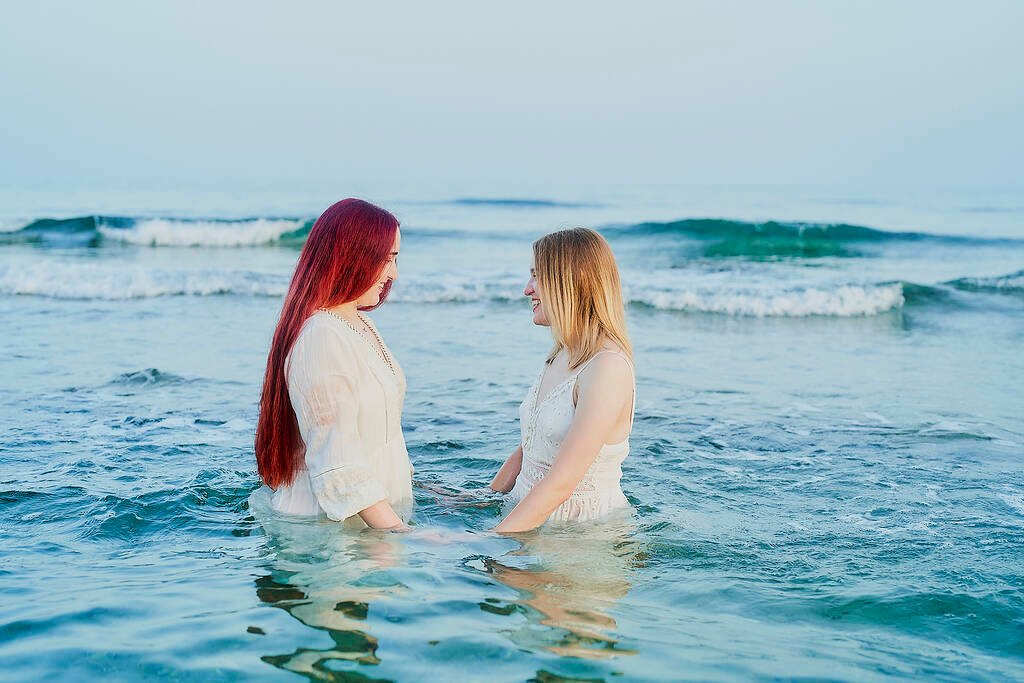 Love on beach