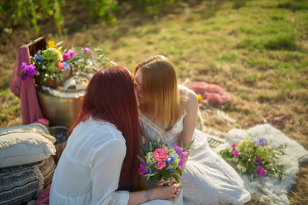 LGBTQ+ engagement shoot