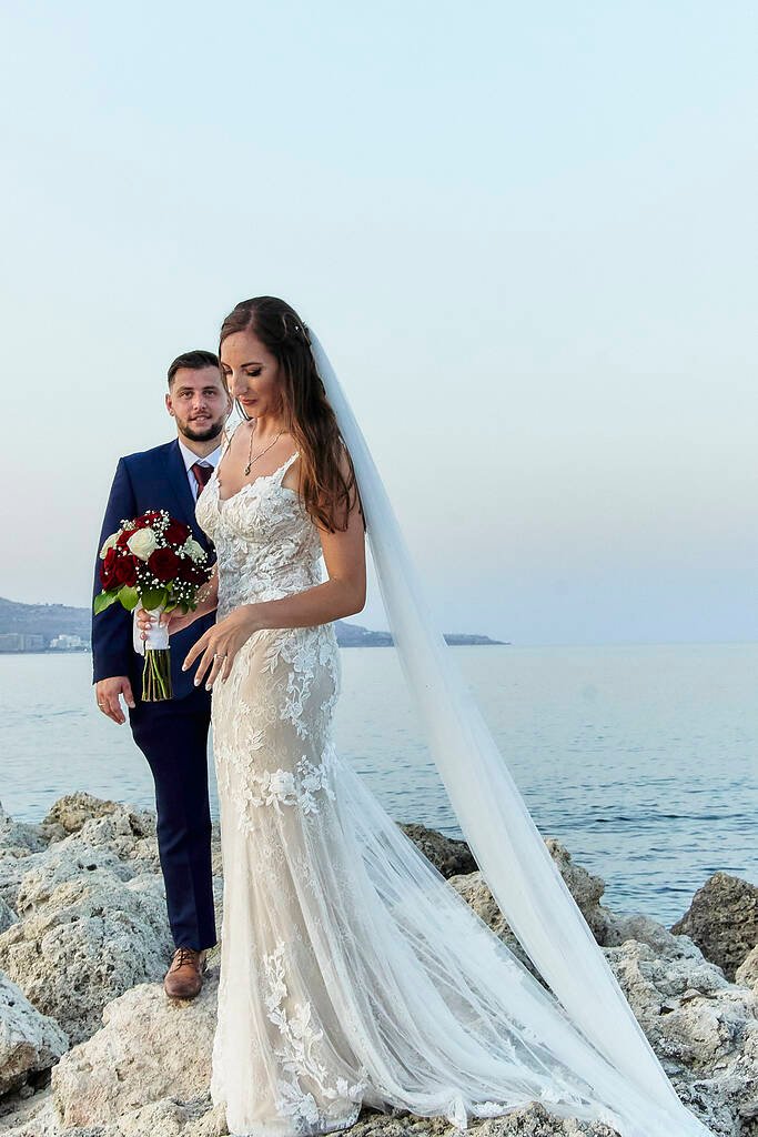 Bride Rhodes wedding