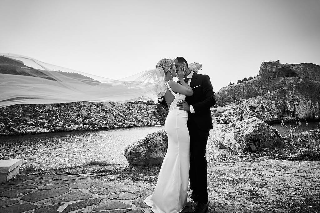 Just married in Rhodes
