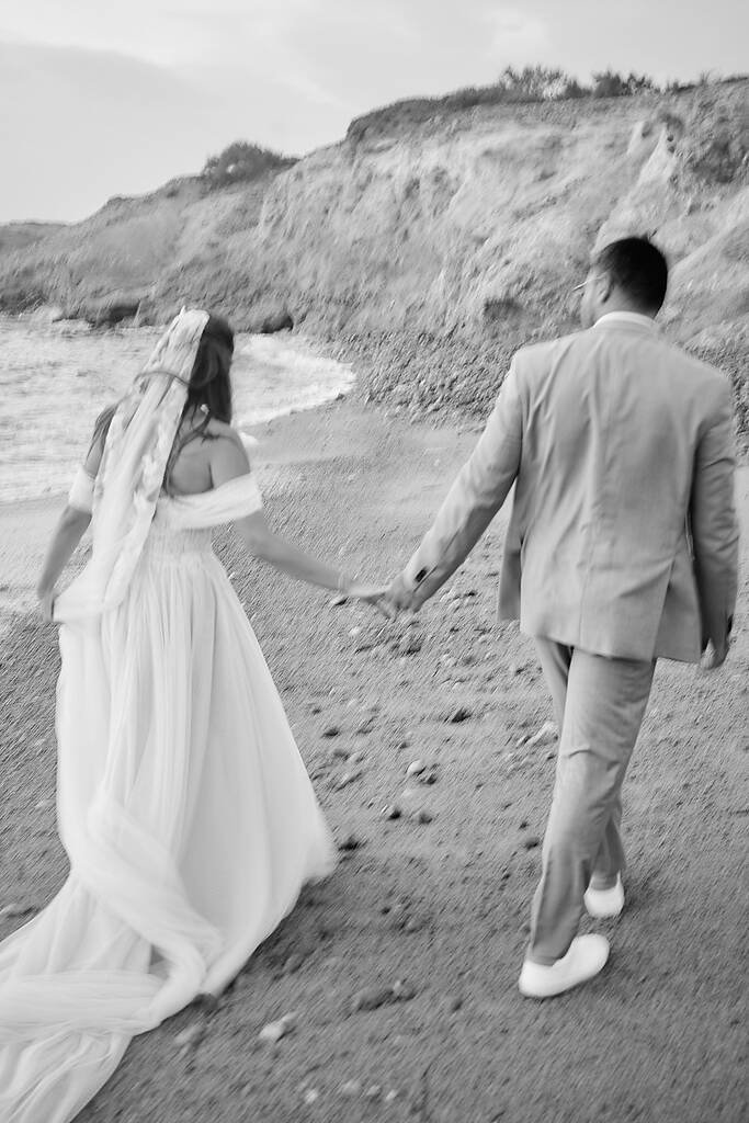 candid wedding shot