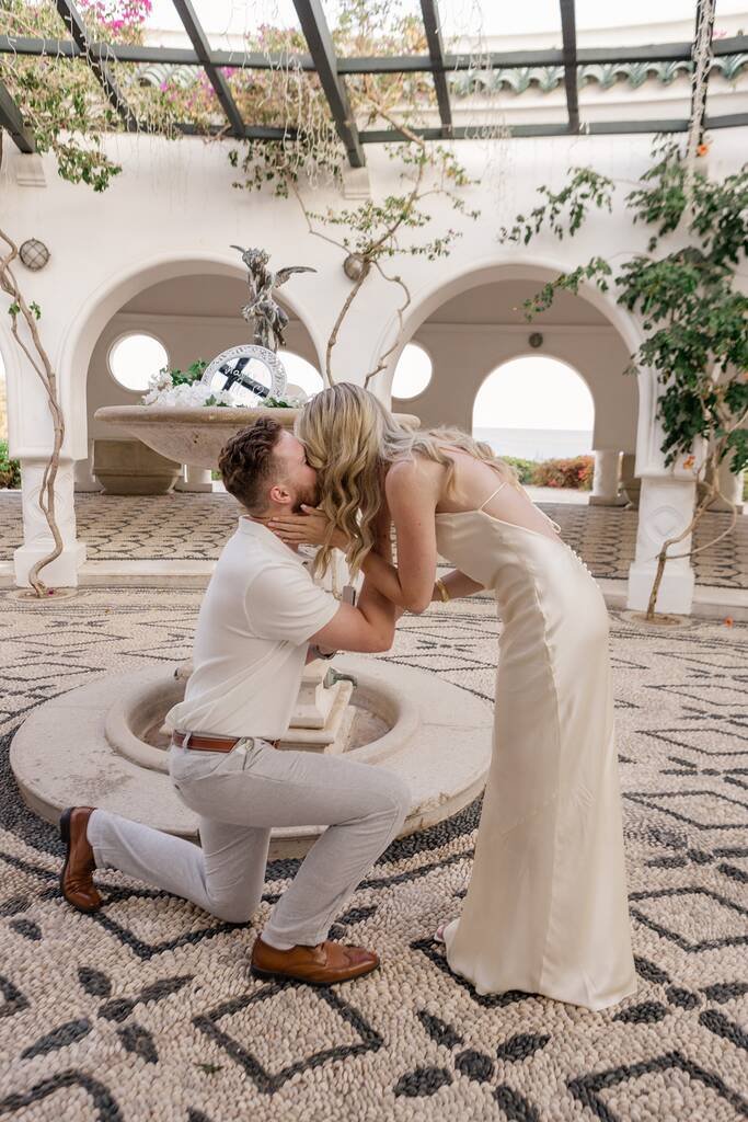 Secret proposal photo shoot