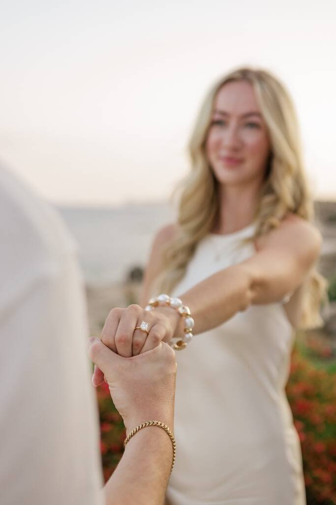 Emotional proposal reaction captured