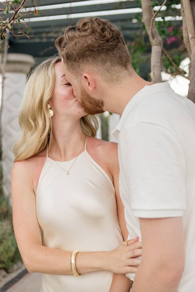 Authentic couple proposal photo
