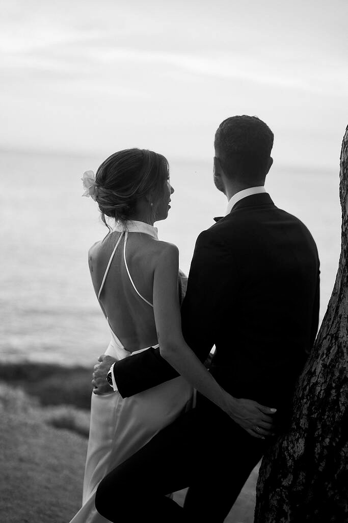 Beach wedding details Greece
