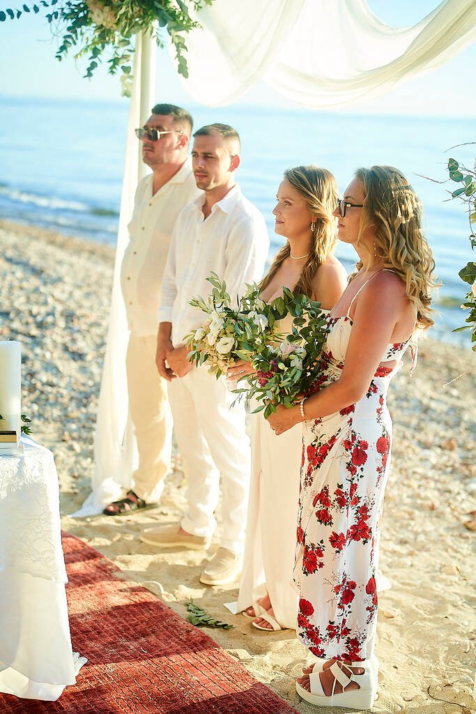 natural wedding photo session