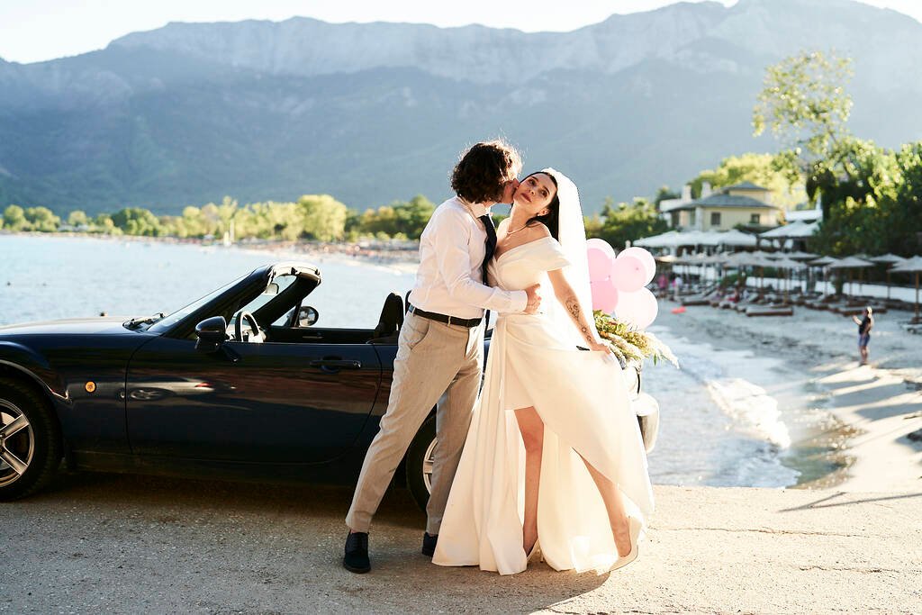 Intimate couple Thassos shoot