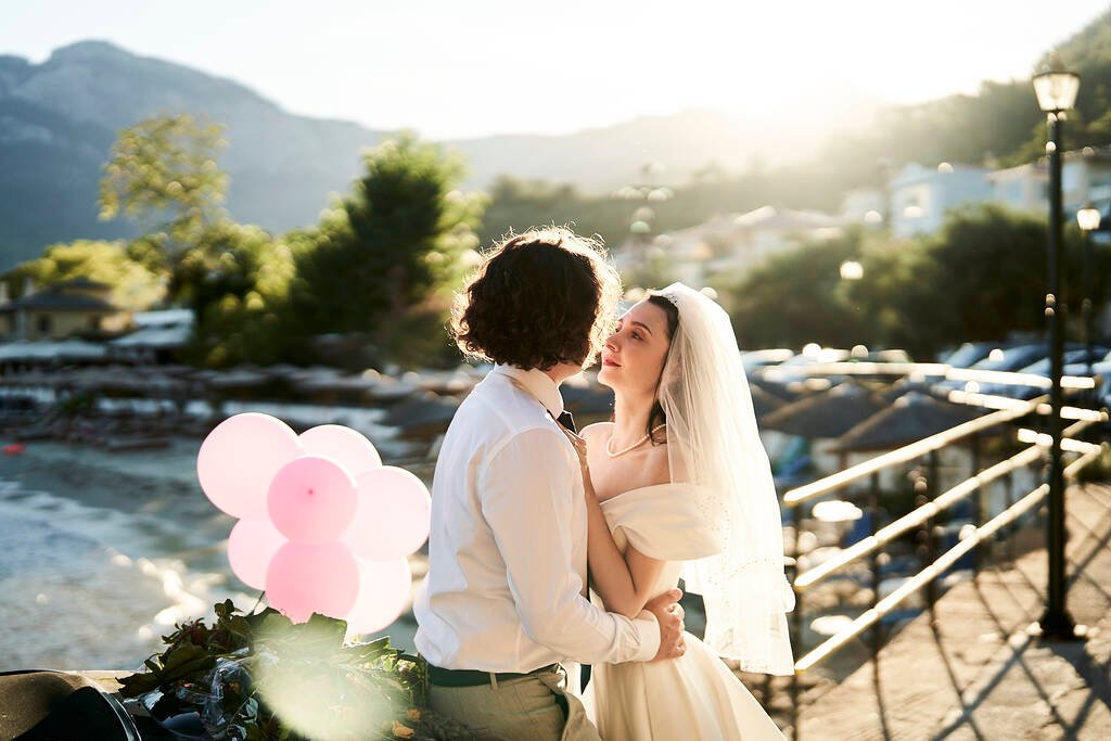 Laid-back Thassos ceremony