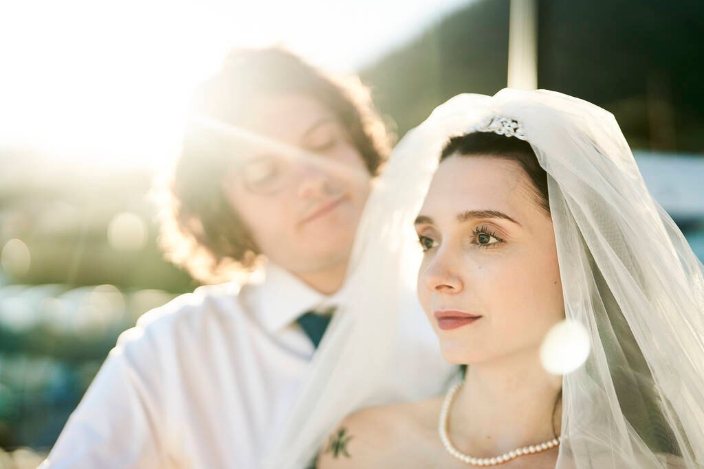 Bride groom vintage shoot