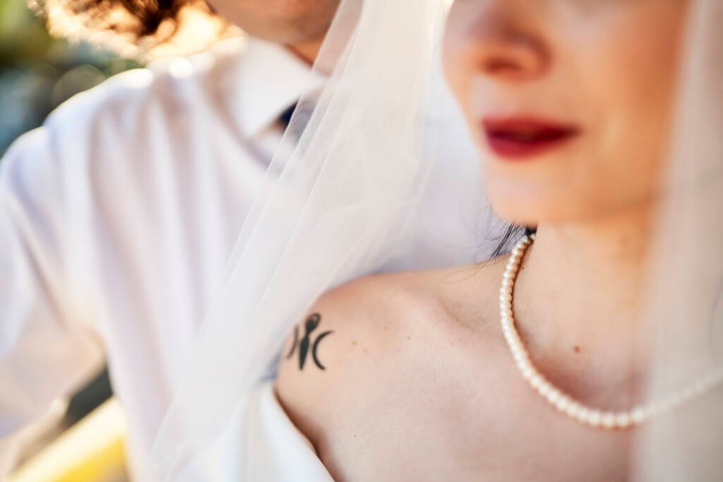 Candid wedding Greece photo