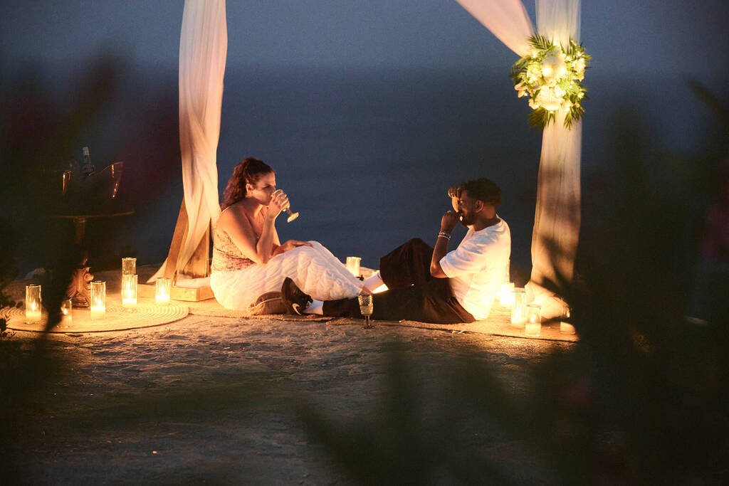 beach proposal ideas