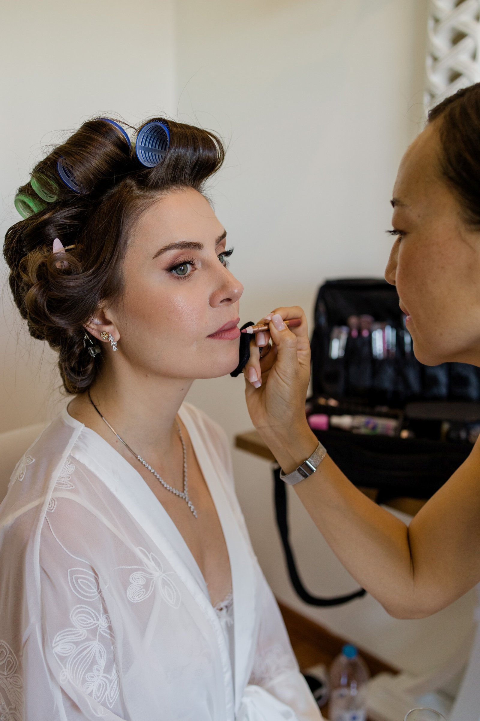bride getting ready rhodes