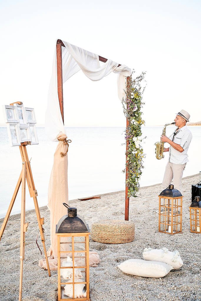 storytelling beach proposal Halkidiki shoot
