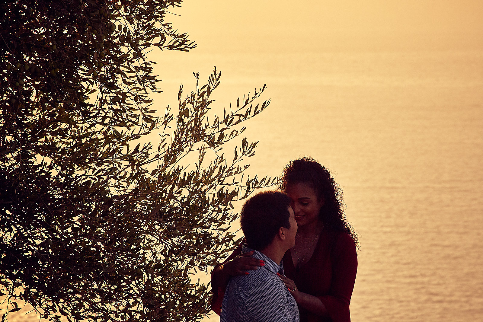 Marriage Proposal Photo Shoot in Rhodes Kritinia Castle Romantic Sunset Pre Wedding Photography Videography the Dreammakers Greece
