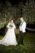 groom and bride at the garden, olive tree at the background