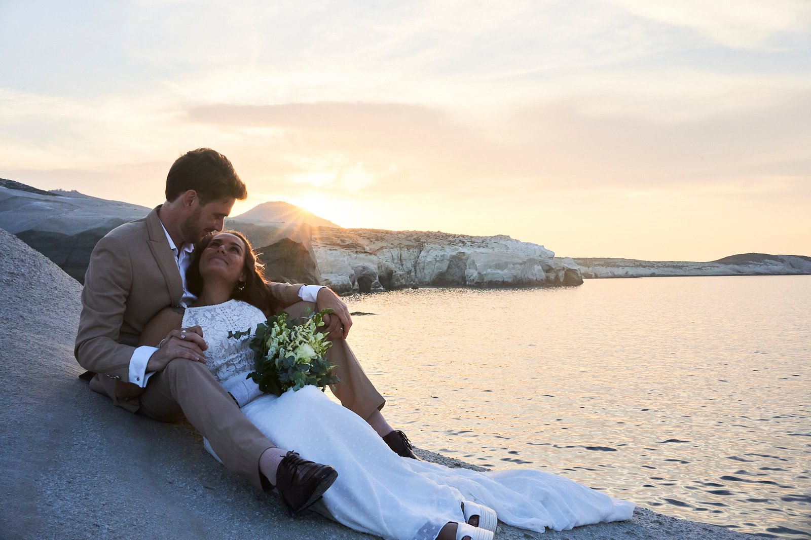 Intimate Wedding in Milos