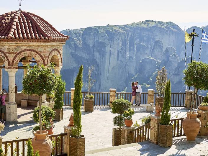 A Perfect Proposal in Meteora