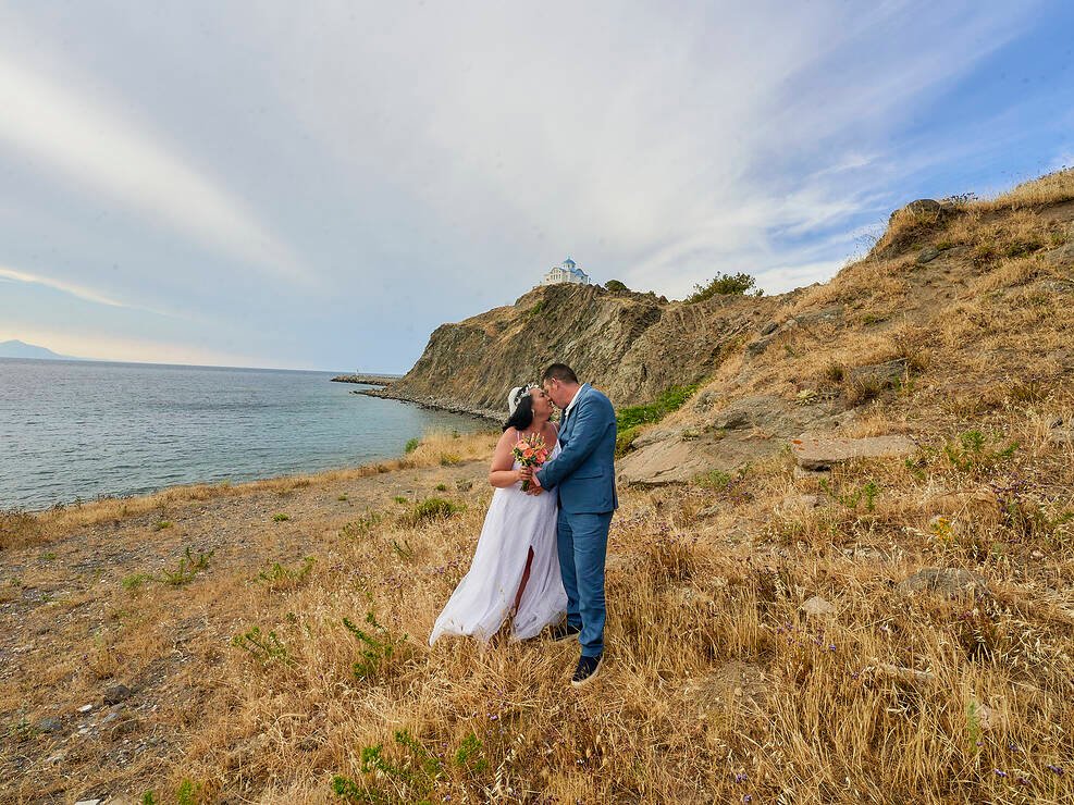 Romanian Orthodox Wedding in Lemnos