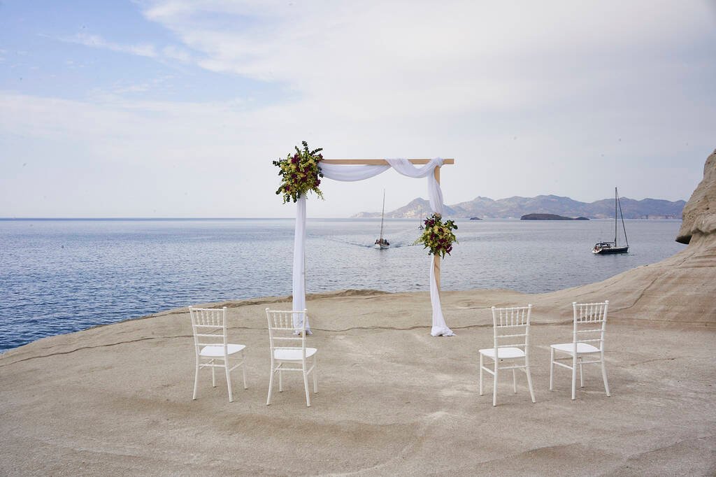 Romantic Greek wedding