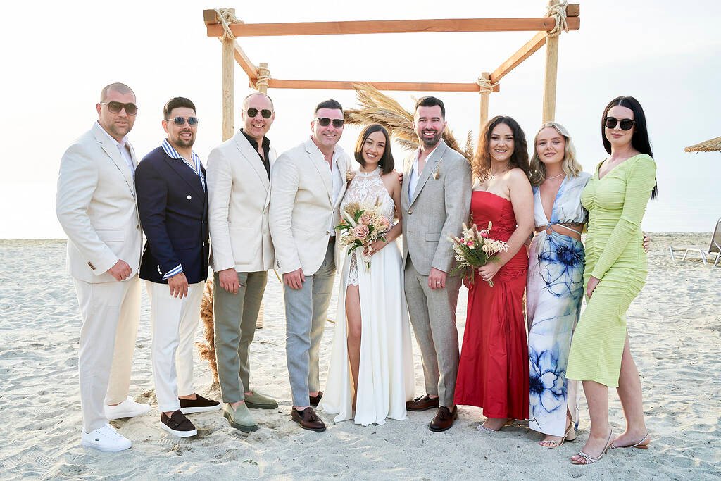 Wedding guests Thassos