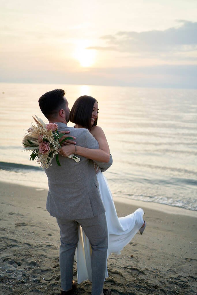 Romantic Thassos sunset