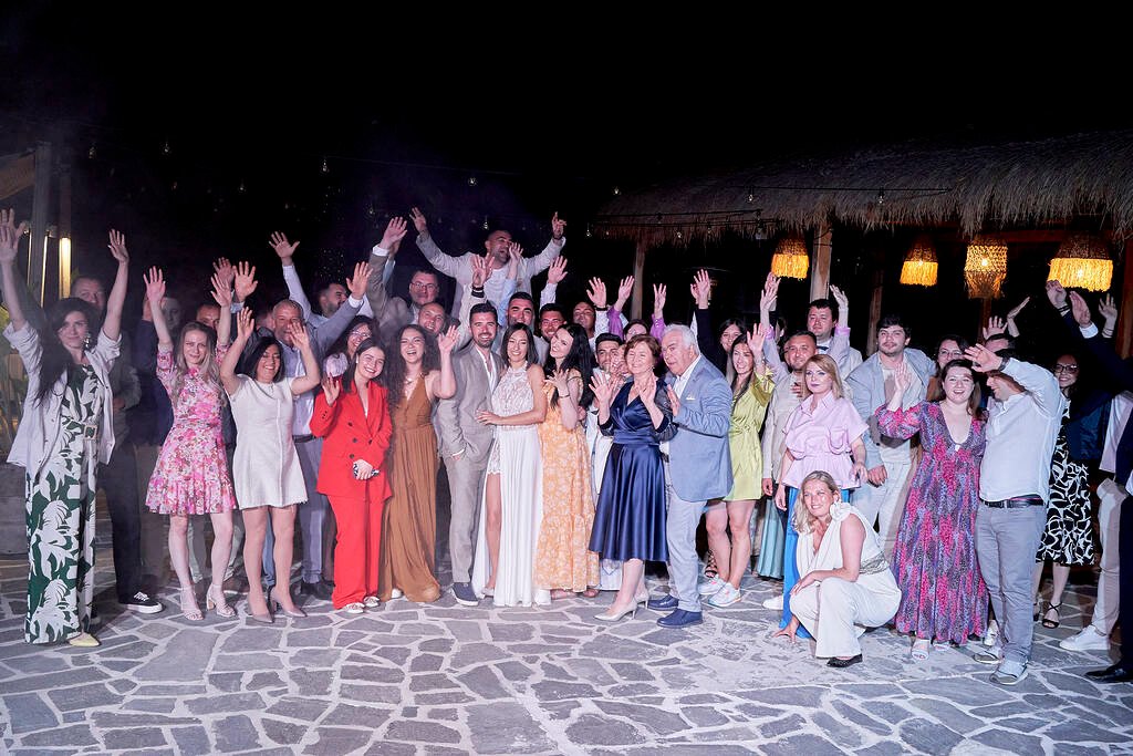 Thassos beach wedding
