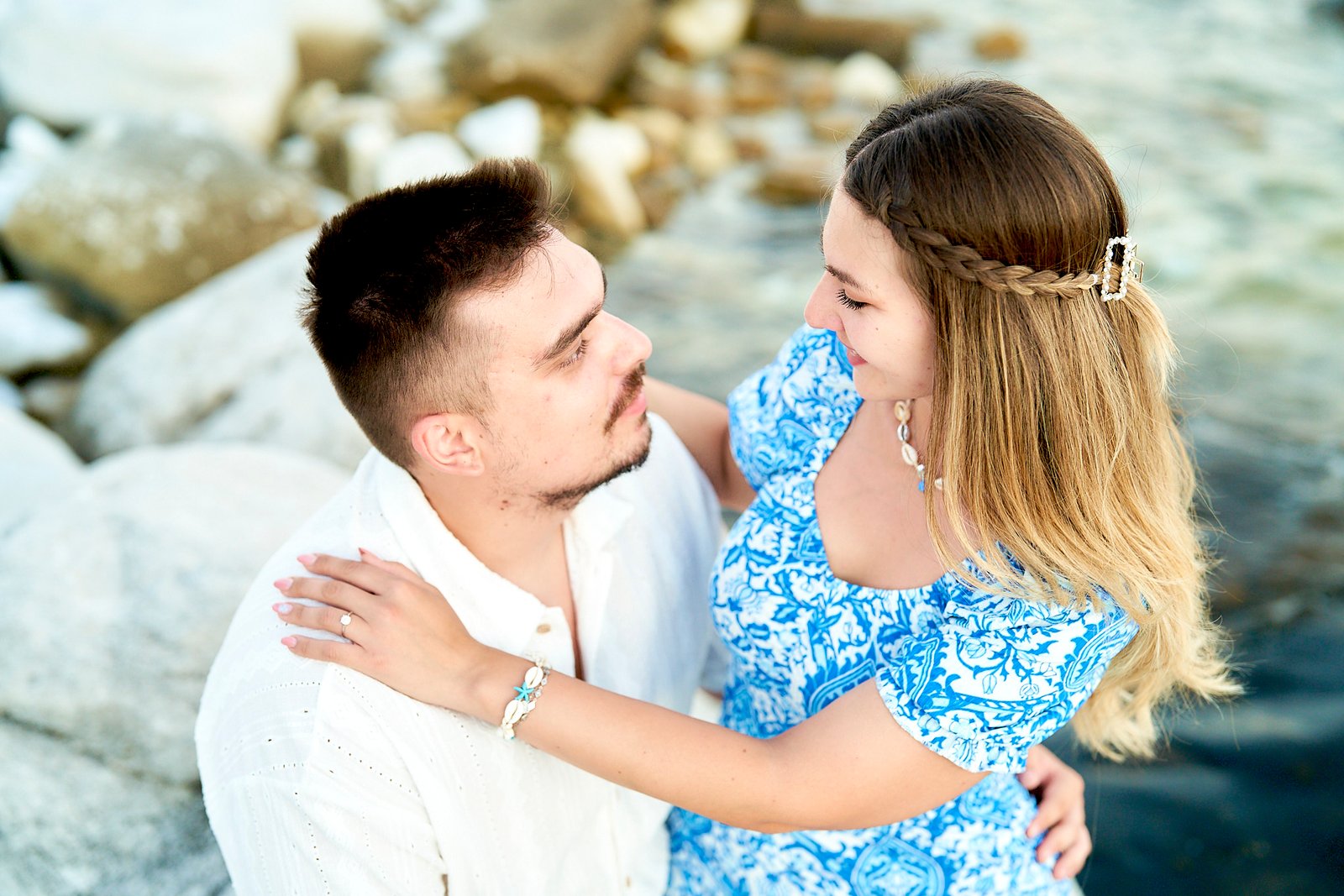 A Sunset Aliki Thassos Proposal You’ll Want to Recreate