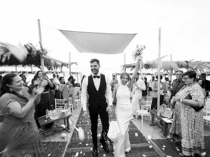 Private Beach Wedding in Greece