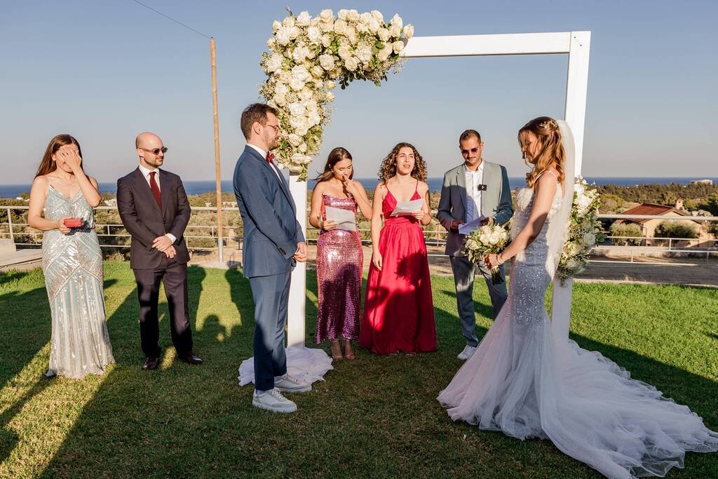 wedding day in rhodes