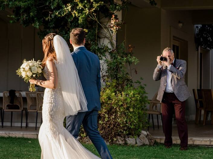 A Wedding Day in Rhodes Full of Unscripted Moments