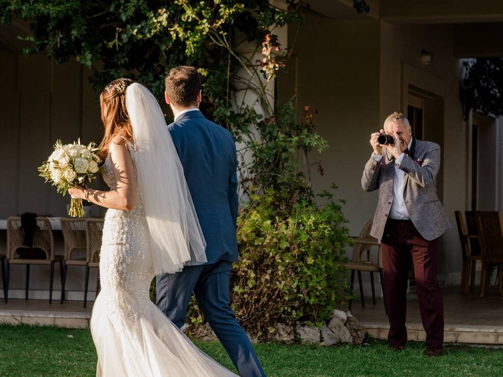 A Wedding Day in Rhodes Full of Unscripted Moments