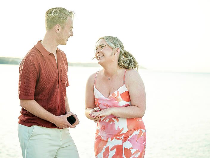 Beach Proposal in Halkidiki
